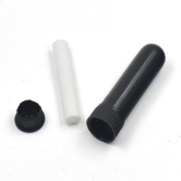 Empty Nasal Inhaler Tubes - Black-100 pcs