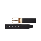 Men''s Vegan Leather Reversible Belt-42 / VEGAN PU / Black