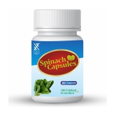 xovak pharmtech Organic Spinach Capsule 60 gm Pack Of 1