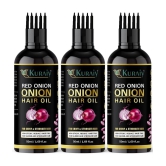 KURAIY Anti Hair Fall Onion Oil 150 ml ( Pack of 3 )