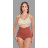 Madam - Orange Spandex Womens Tummy Tucker ( Pack of 1 ) - None