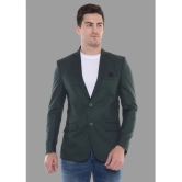 DKGF Fashion - Green Polyester Regular Fit Mens Blazer ( Pack of 1 ) - None