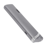 JMALL - Silver Aluminium Cigarette Lighter ( Pack of 1 ) - Silver