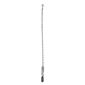 MiiArt 5 feet Iron Chain with 2 Hook & Spring Chain Iron Light Hanging Chain Rod