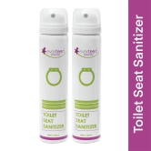 everteen Instant Toilet Seat Sanitizer Spray for Feminine Hygiene in Women - 2 Packs (90ml Each)