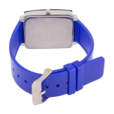 Newman Blue PU Analog Womens Watch