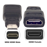 Lapster Quality Assured Mini HDMI to HDMI Adapter - 1 Piece