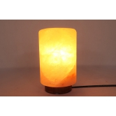 SARAS Aajeevika, Handcrafted | Himalayan Rock Salt Lamp | SHG Product | Punjab | Rock Salt Lamp | Cylinder Shape Lamp