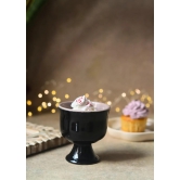 Black Ice Cream Goblet-Set of four