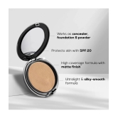 RENEE Pro HD 3-IN-1 Compact - Ivorie, Works as Concealer, Foundation & Powder, Matte Finish, 9 Gm