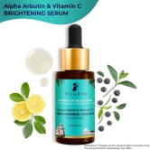 PILGRIM Korean 2% Alpha Arbutin & 3% Vitamin C Brightening Face Serum for glowing skin| Alpha arbutin face serum|All skin types | Men & Women| Korean Skin Care| Vegan & Cruelty-free |