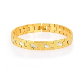 Sukkhi Creative Gold Plated Bracelet For Men - None