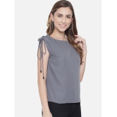 ALL WAYS YOU Polyester Regular Tops - Grey Single - M