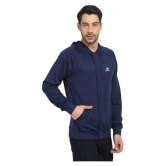 OFF LIMITS Navy Polyester Terry Jacket - L