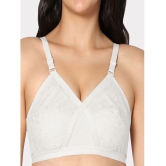 IN CARE LINGERIE - White Cotton Non Padded Women's T-Shirt Bra ( Pack of 1 ) - None