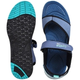 Campus - DarkBlue Mens Floater Sandals - None