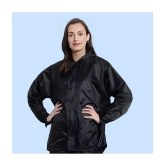 PPTHEFASHIONHUB Long Raincoat - Black - None