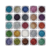 RTB Glitter Eye Shadow Powder Colours 25 gm Pack of 25