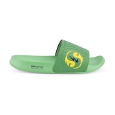 Campus - Green Mens Slide Flip Flop - None