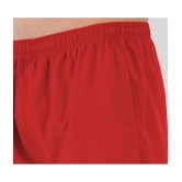 Forbro Red Polyester Mens Shorts ( Pack of 1 ) - None