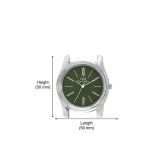 David Miller Green Dial Green Fabric Strap Mens Watch - DMRCW4