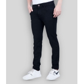 HJ HASASI - Black 100% Cotton Regular Fit Men's Jeans ( Pack of 1 ) - None