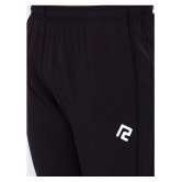 RANBOLT  Hybrid Black Trackpants For Men's - L