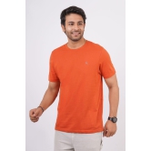 Men's Orange Rust S/J Crew Neck