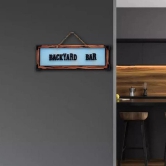 Backyard Bar 3D Letter Wooden Signage