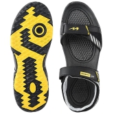 Campus - Black Mens Floater Sandals - None