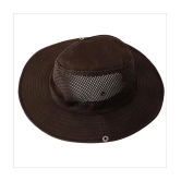 Zacharias Brown Cotton Blend Mens Hat ( Pack of 1 ) - Brown