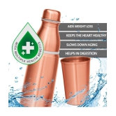 Milton Copper Combo 1000 Water Bottle, 1 Piece, 890 ml,Copper | 100% Leak Proof | Office Bottle | Gym Bottle | Yoga Bottle | Home | Kitchen | Hiking | Treking Bottle | Travel Bottle - Copper