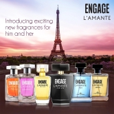 Engage Lamante Absolute Eau De Parfum Perfume for Men 100ml  Spicy Long Lasting  Premium  Skin Friendly-Engage Lamante Absolute Eau De Parfum, Perfume for Men, 100ml , Spicy, Long Lasting & Prem