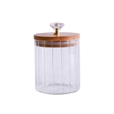 Borosilicate Glass Jar - 450Ml, Glass Texture