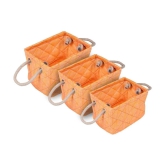 PrettyKrafts - Storage Boxes & Baskets ( Pack of 3 )