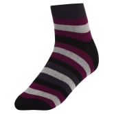 Creature Maroon Casual Ankle Length Socks - Maroon