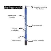 Seven Seas Double Intense Color|Waterproof|Smudgeproof|Non Transferable Gel Kajal(Electric Blue1.5g)