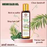 Soundarya Herbs White Onion Hair Oil - 200ml | Natural Hair Strengthening and Growth