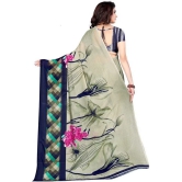 LEELAVATI - Multicolor Georgette Saree With Blouse Piece ( Pack of 4 ) - Multicolor