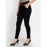 AngelFab - Black Denim Skinny Fit Womens Jeans ( Pack of 1 ) - None