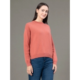 RedTape Round Neck Solid Sweater for Women |  Everyday Comfort