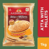 Aashirvaad Atta With Millets 1Kg, 1 Pc