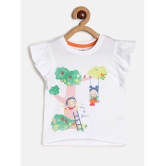 MINI KLUB White Baby Girl Top ( Pack of 1 ) - None