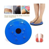 Manogyam Acupressure Twister (Pyramids n Magnets) Ab Exerciser - Blue