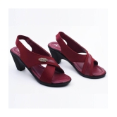 Dream Makers - Red Women''s Sandal Heels - None