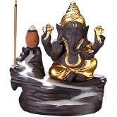 Khushi Enterprises - Polyresin Lord Ganesha Idol ( 12 cm )