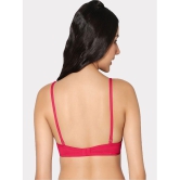 IN CARE LINGERIE - Pink Cotton Lightly Padded Women's T-Shirt Bra ( Pack of 1 ) - None