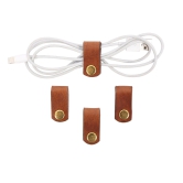 WIRE CLIP SET OF 4-TAN