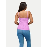 Radprix Cotton Camisoles - Pink Single - None