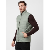 UrbanMark Men Regular Fit Men Quilted Jacket-Olive - None